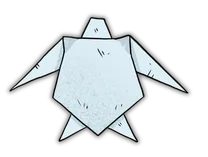 Oiseau en origami